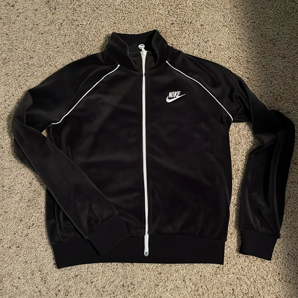 Nike velour track jacket (S) - great condition!